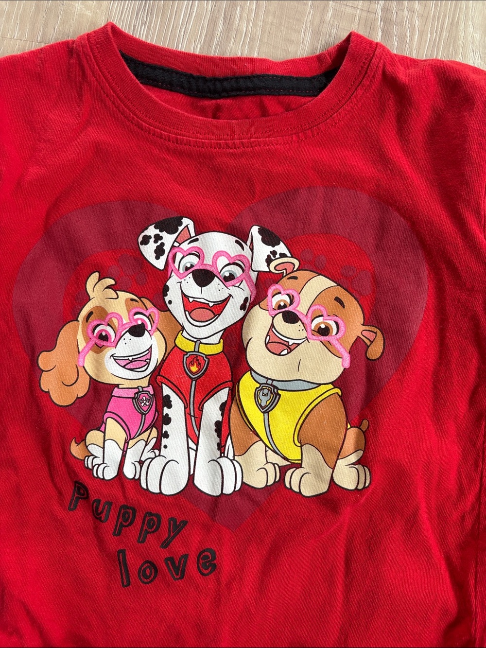 Paw Patrol Kids Graphic Tee Bundle - Red & Navy 3T/4T - Picture 2 of 4